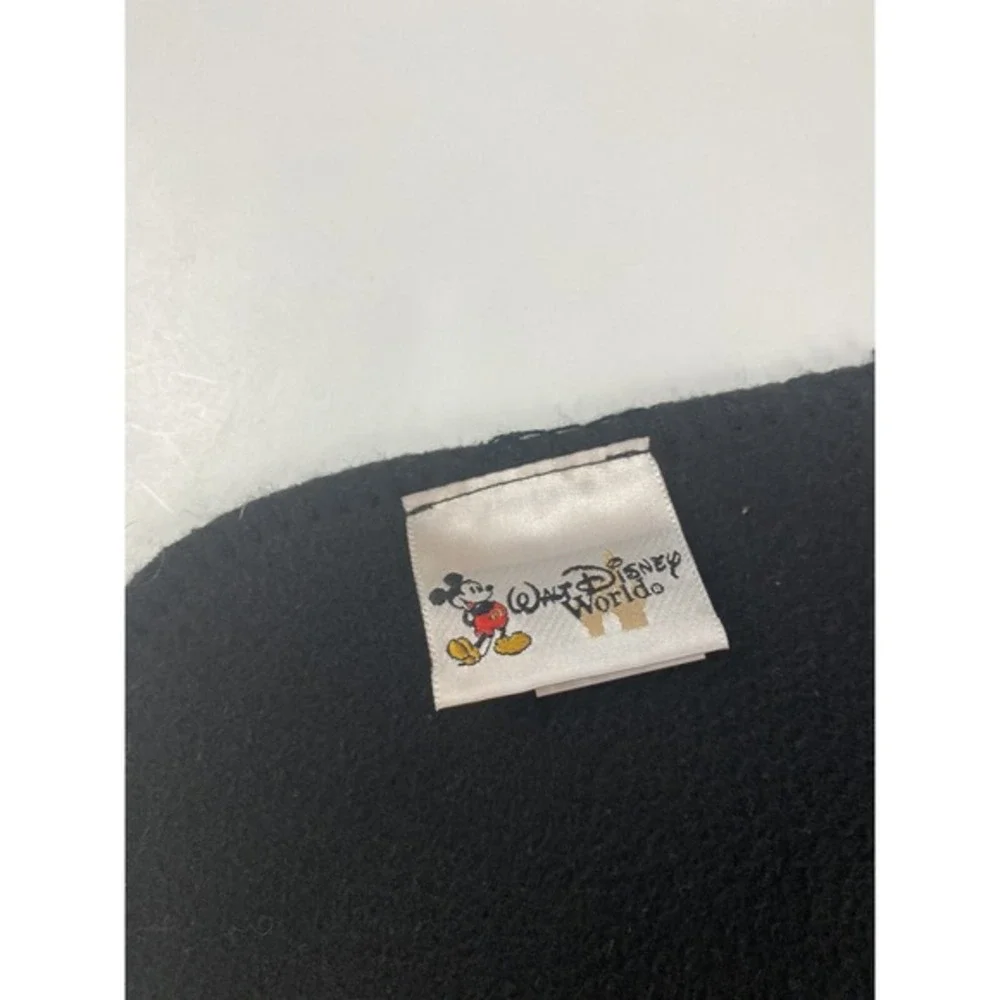 Walt Disney World Mickey‎ Mouse Christmas Scarf Vintage Embroidered Logo